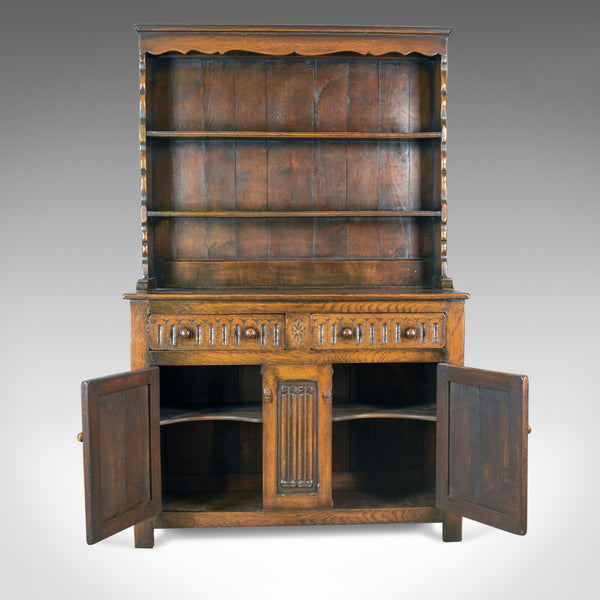 Antique Oak Dresser, English, Edwardian in 18th Century Taste, Circa 1910 - London Fine Antiques
