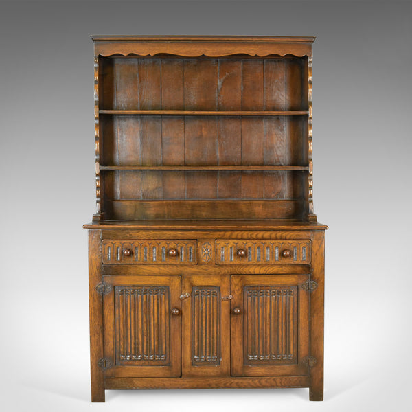 Antique Oak Dresser, English, Edwardian in 18th Century Taste, Circa 1910 - London Fine Antiques