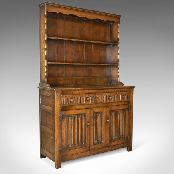 Antique Oak Dresser, English, Edwardian in 18th Century Taste, Circa 1910 - London Fine Antiques