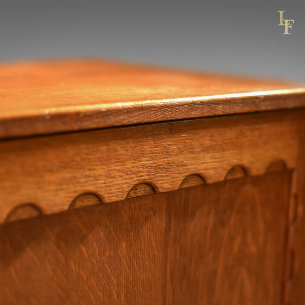 Arts & Crafts Oak Larder Antique Cabinet, c.1900 - London Fine Antiques