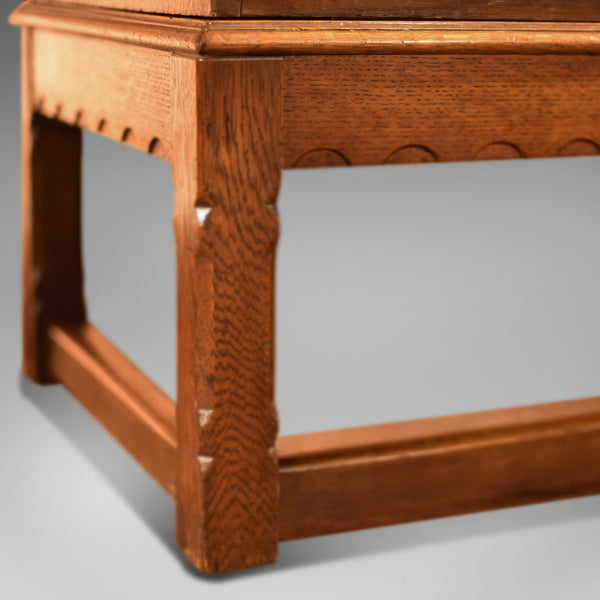 Arts & Crafts Oak Larder Antique Cabinet, c.1900 - London Fine Antiques