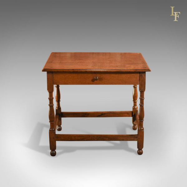 Antique Occasional Table, Victorian Oak c.1850 - London Fine Antiques