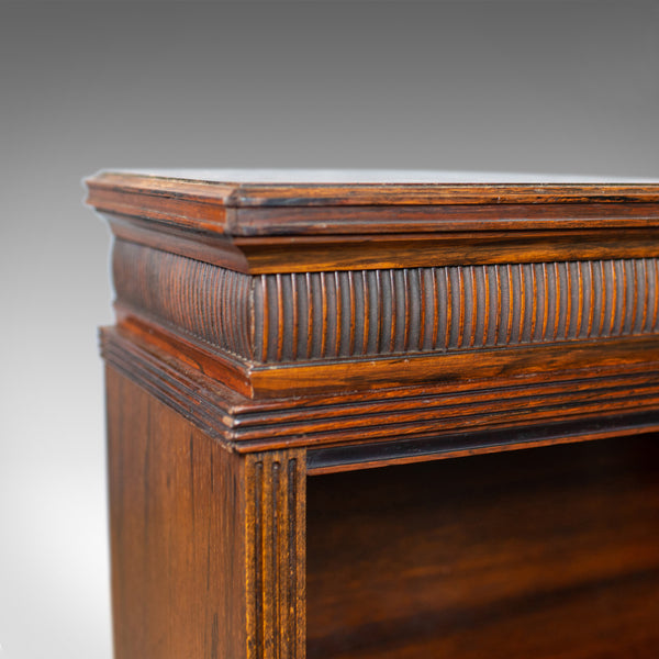 Antique Open Bookcase, English, Regency and Later, Bookshelves, Rosewood, c1830 - London Fine Antiques