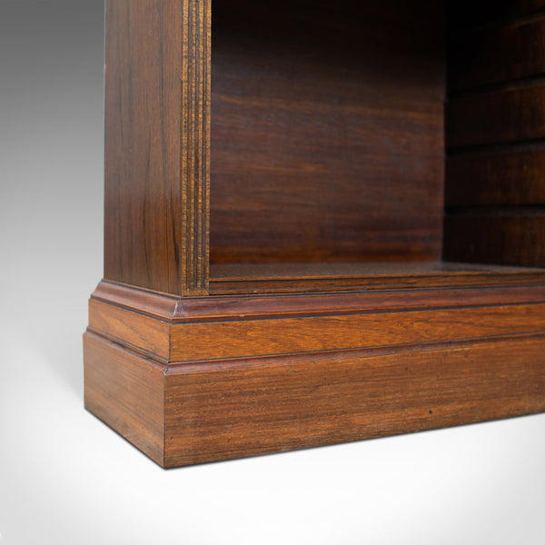 Antique Open Bookcase, English, Regency and Later, Bookshelves, Rosewood, c1830 - London Fine Antiques