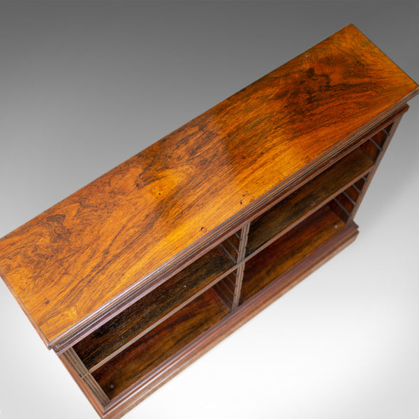 Antique Open Bookcase, English, Regency and Later, Bookshelves, Rosewood, c1830 - London Fine Antiques