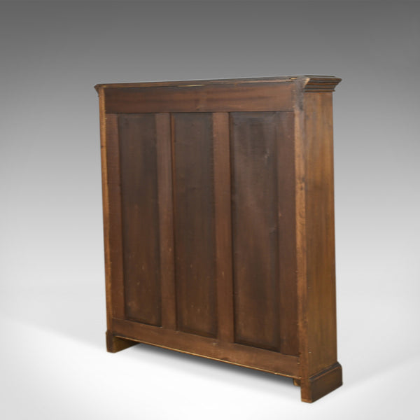 Antique Open Bookcase, English, Victorian, Book Shelves, Oak, Circa 1890 - London Fine Antiques