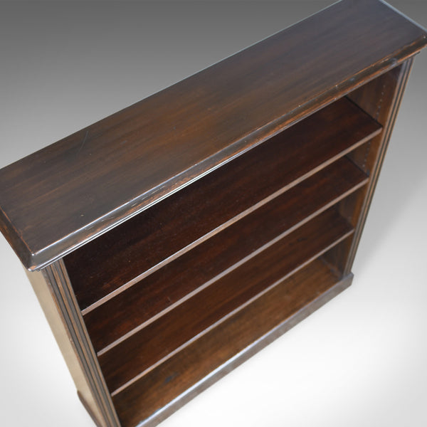 Antique Open Bookcase, English, Victorian, Book Shelves, Oak, Circa 1890 - London Fine Antiques