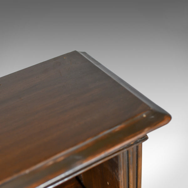 Antique Open Bookcase, English, Victorian, Book Shelves, Oak, Circa 1890 - London Fine Antiques