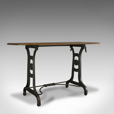 Antique Orangery Table, English, Industrial, Machinist, Victorian, Side C.1900 - London Fine Antiques