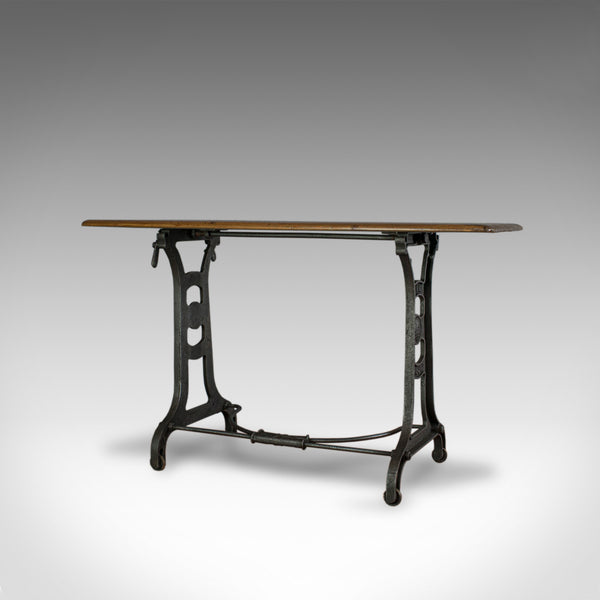 Antique Orangery Table, English, Industrial, Machinist, Victorian, Side C.1900 - London Fine Antiques