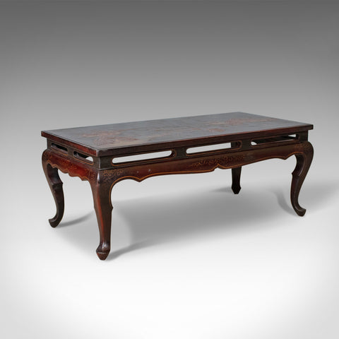 Antique Oriental Coffee Table, Low, Lacquered, Side, Edwardian, Circa 1910 - London Fine Antiques