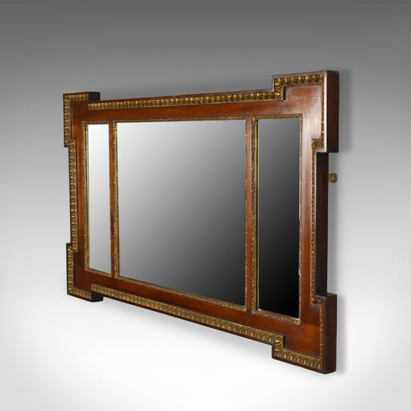 Antique Overmantel Mirror, Edwardian, Regency Revival, Wall Mirror, Circa 1910 - London Fine Antiques