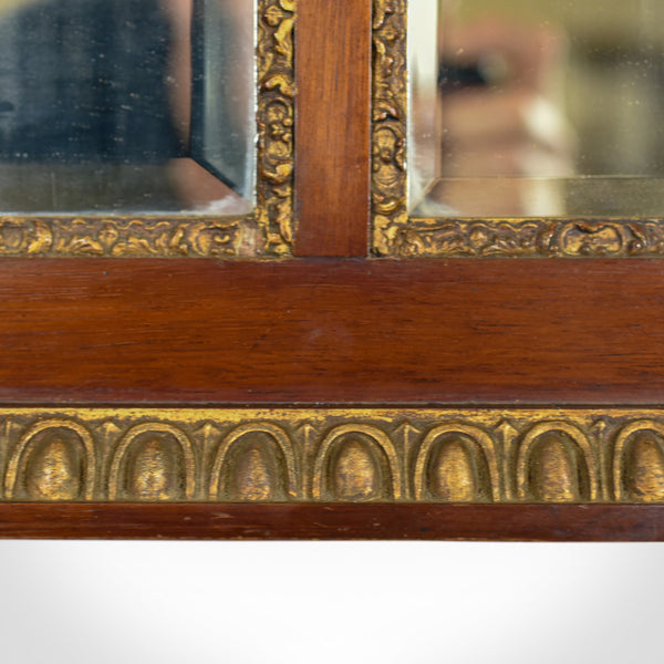 Antique Overmantel Mirror, Edwardian, Regency Revival, Wall Mirror, Circa 1910 - London Fine Antiques