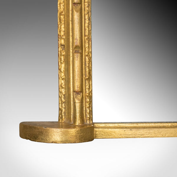 Antique Overmantel Mirror, English, Georgian Dome Top, Wall, Giltwood Circa 1800 - London Fine Antiques