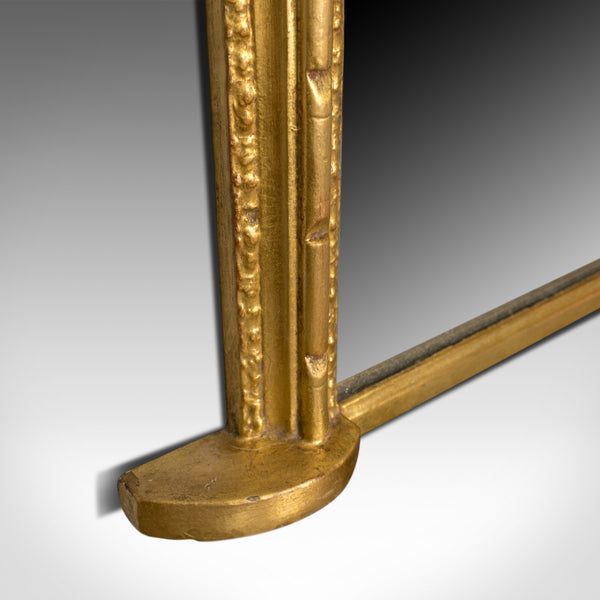 Antique Overmantel Mirror, English, Georgian Dome Top, Wall, Giltwood Circa 1800 - London Fine Antiques