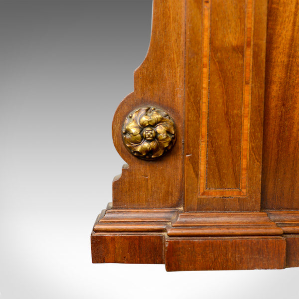 Antique Overmantel Mirror, French, Empire Revival, Wall, Walnut, Ormolu, c.1900 - London Fine Antiques