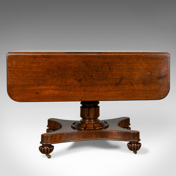 Antique Pembroke Table, English, William IV, Mahogany, Sofa, Circa 1835 - London Fine Antiques