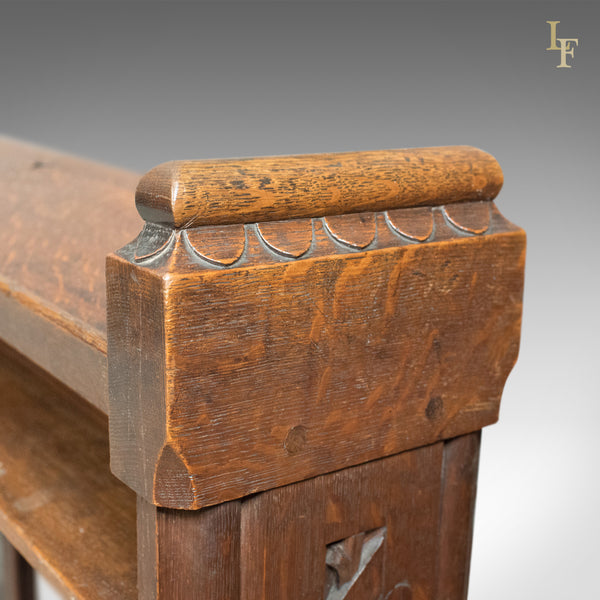 Antique Pew Front, Gothic Choir Stall, Victorian, English, Pugin Overtones c.1880 - London Fine Antiques