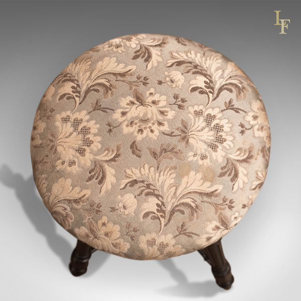 Antique Piano Stool, Aesthetic Period c1880 - London Fine Antiques