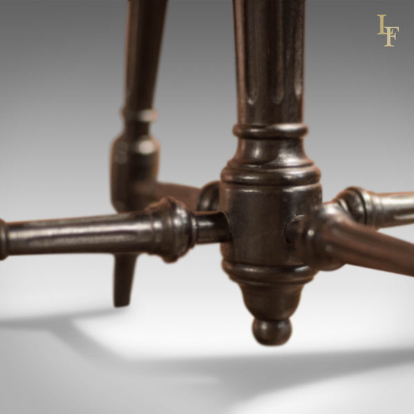 Antique Piano Stool, Aesthetic Period c1880 - London Fine Antiques