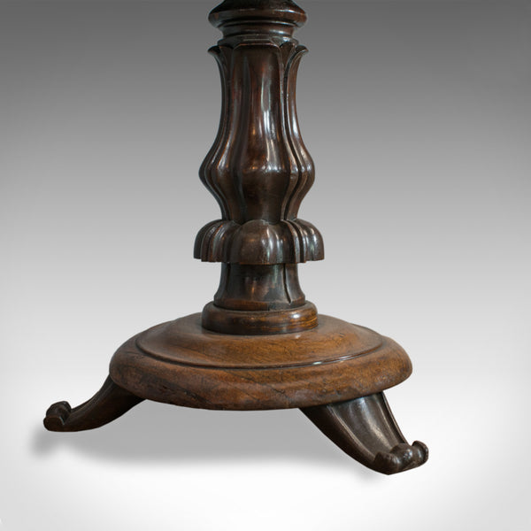 Antique Piano Stool, Rosewood, Music, Regency, Adjustable, Needlepoint, c.1830 - London Fine Antiques
