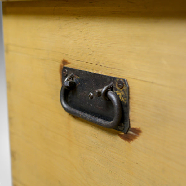 Antique Pine Trunk, Victorian, Blanket Chest, Box Early 20th Century, Circa 1900 - London Fine Antiques