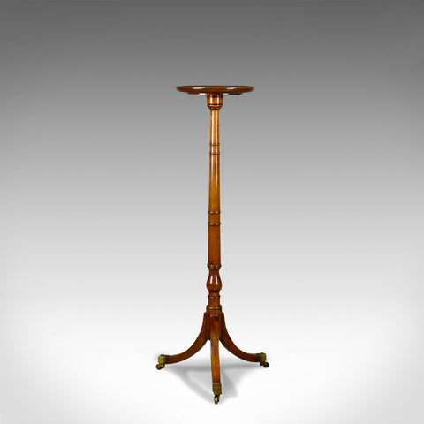 Antique Plant Stand, English, Regency, Torchere, Mahogany, Circa 1810 - London Fine Antiques
