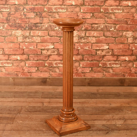 Late Victorian Walnut Torchere, Plant Stand c.1900 - London Fine Antiques