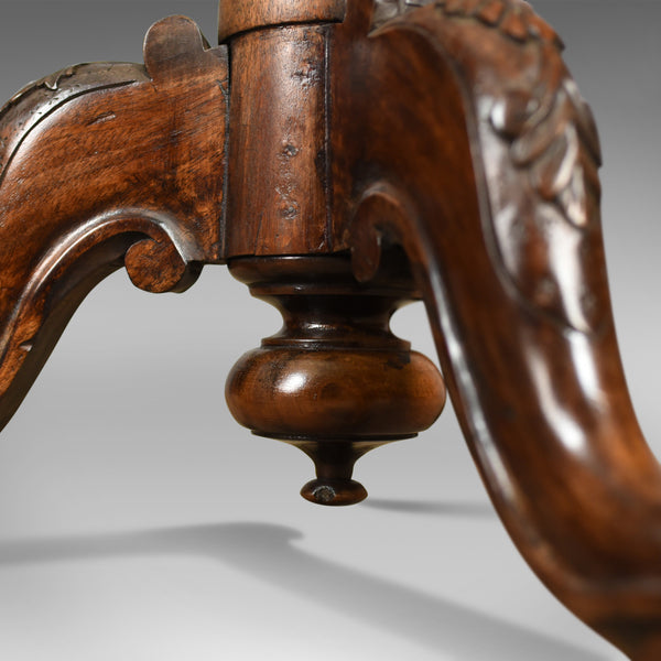 Antique Plant Stand, Tall, English, Mahogany Torchere Georgian Nelson Circa 1805 - London Fine Antiques