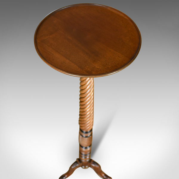 Antique Plant Stand, Tall, English, Mahogany Torchere Georgian Nelson Circa 1805 - London Fine Antiques