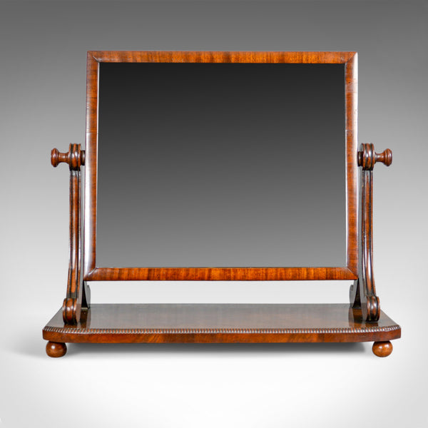 Antique Platform Mirror, English, Regency, Toilet, Dressing Table, Circa 1820 - London Fine Antiques