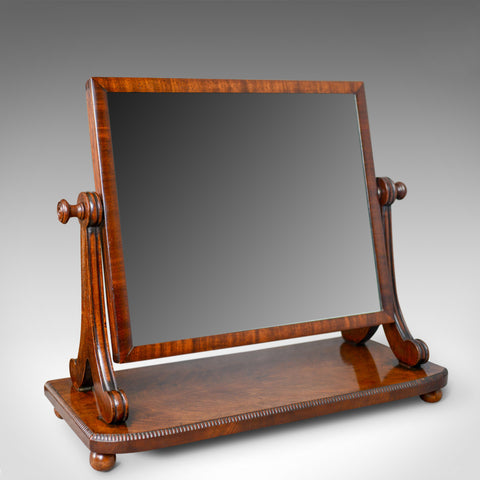 Antique Platform Mirror, English, Regency, Toilet, Dressing Table, Circa 1820 - London Fine Antiques