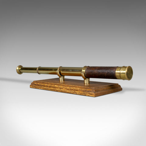 Antique Pocket Telescope, Three Draw, Refractor, English, Victorian, Circa 1890 - London Fine Antiques