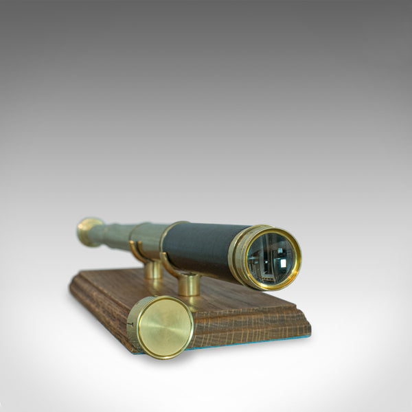 Antique Pocket Telescope, Three Draw, Refractor, English, Victorian, Circa 1870 - London Fine Antiques