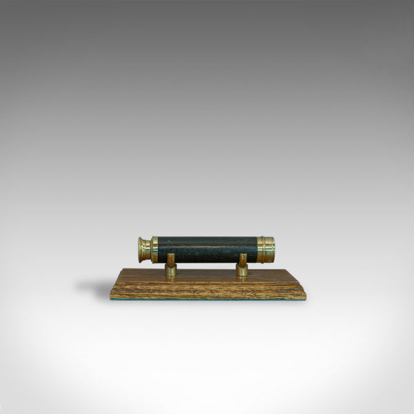 Antique Pocket Telescope, Three Draw, Refractor, English, Victorian, Circa 1870 - London Fine Antiques