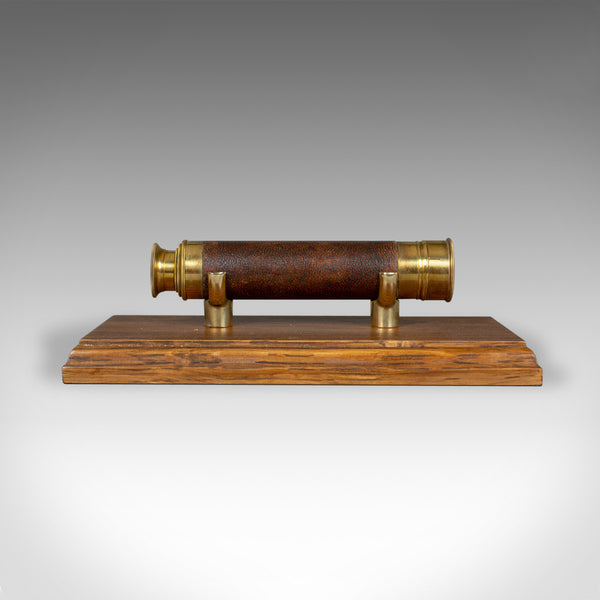 Antique Pocket Telescope, Three Draw, Refractor, English, Victorian, Circa 1895 - London Fine Antiques