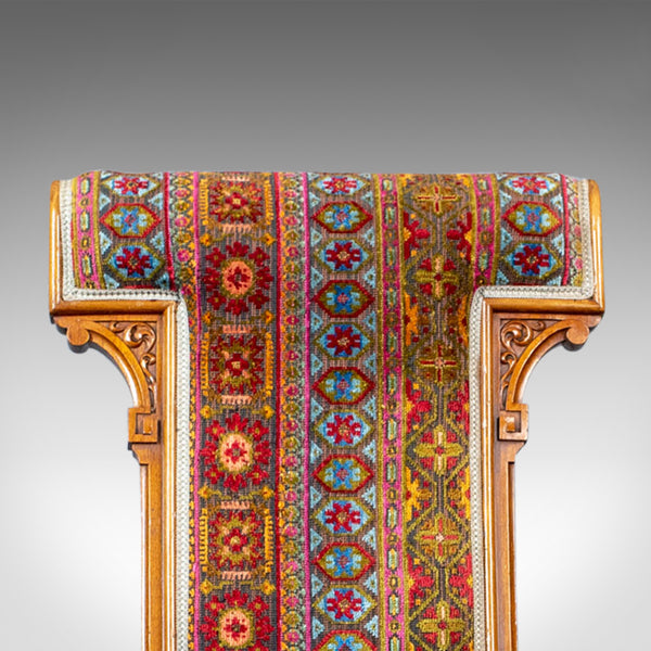 Antique Prie Dieu Chair, 19th Century, Regency, Walnut, Bedroom, Side Circa 1820 - London Fine Antiques