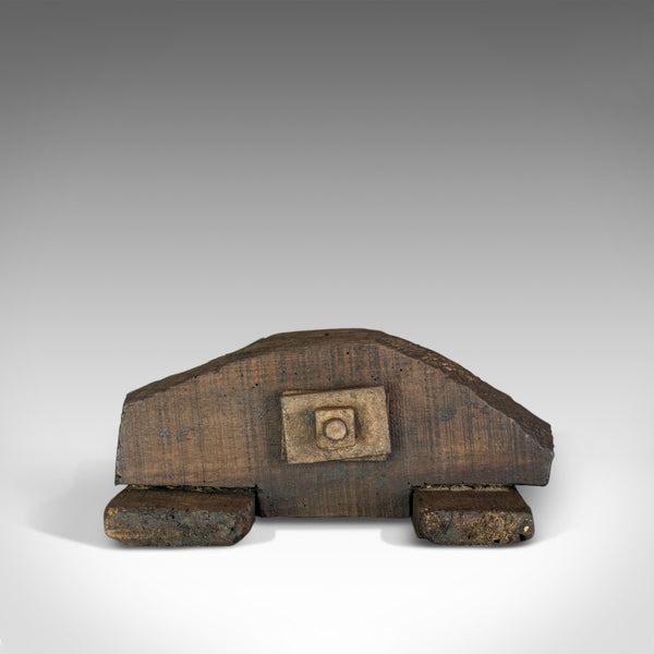 Antique Rope Pulley, English, Victorian, Rustic, Sleeper, Pine, Circa 1900 - London Fine Antiques