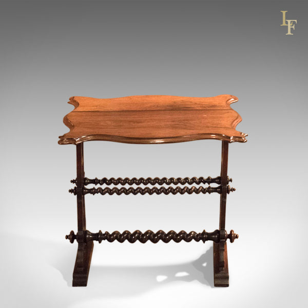 Victorian Rosewood Side Table, c.1860 - London Fine Antiques
