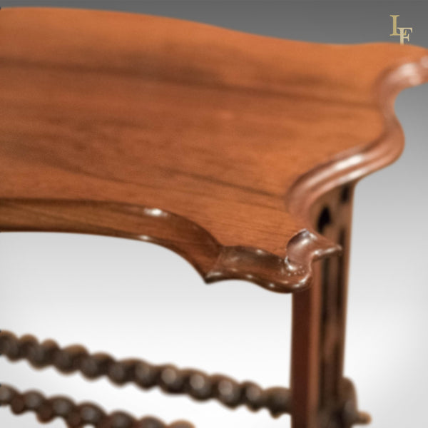 Victorian Rosewood Side Table, c.1860 - London Fine Antiques