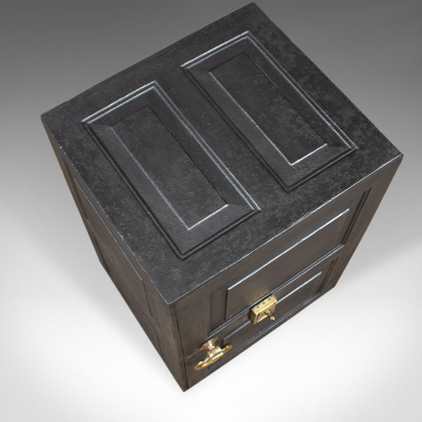 Antique Safe, English, Victorian, Cast Iron, Coalbrookdale, Circa 1880 - London Fine Antiques