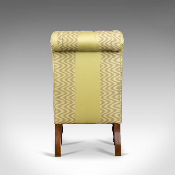 Antique Salon Chair, English, Button-Back, Bedroom, Victorian, Circa 1870 - London Fine Antiques