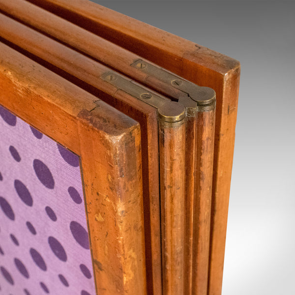 Antique Screen, English, Victorian, Room Divider, Photographer's Prop Circa 1860 - London Fine Antiques
