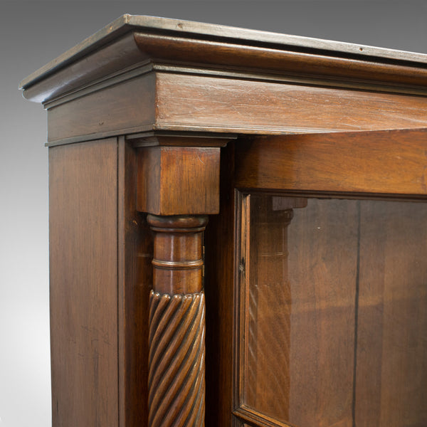 Antique Secretaire Bookcase, Scottish, Mahogany, Cabinet, Victorian, Circa 1880 - London Fine Antiques