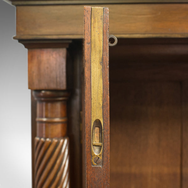Antique Secretaire Bookcase, Scottish, Mahogany, Cabinet, Victorian, Circa 1880 - London Fine Antiques