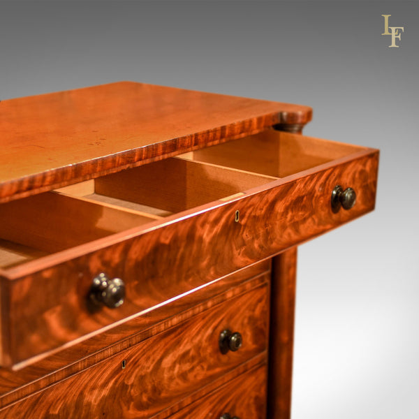 Victorian Antique Secretaire Chest of Drawers, c.1850 - London Fine Antiques