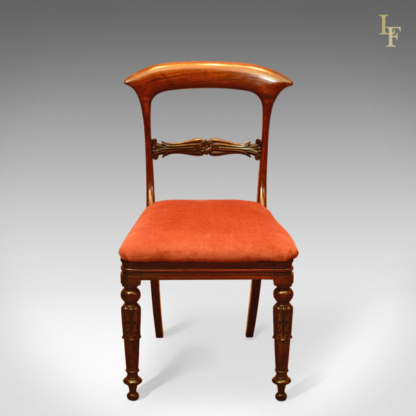Regency Set of 4 Rosewood Antique Dining Chairs, c.1820 - London Fine Antiques