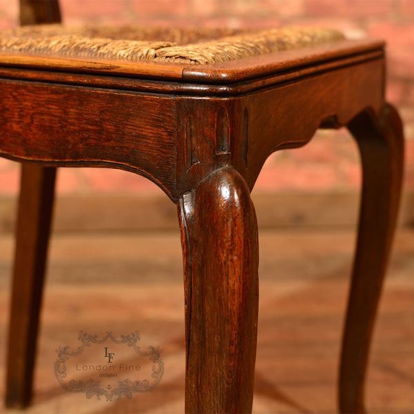 Set of Six C19th French Country Chairs - London Fine Antiques