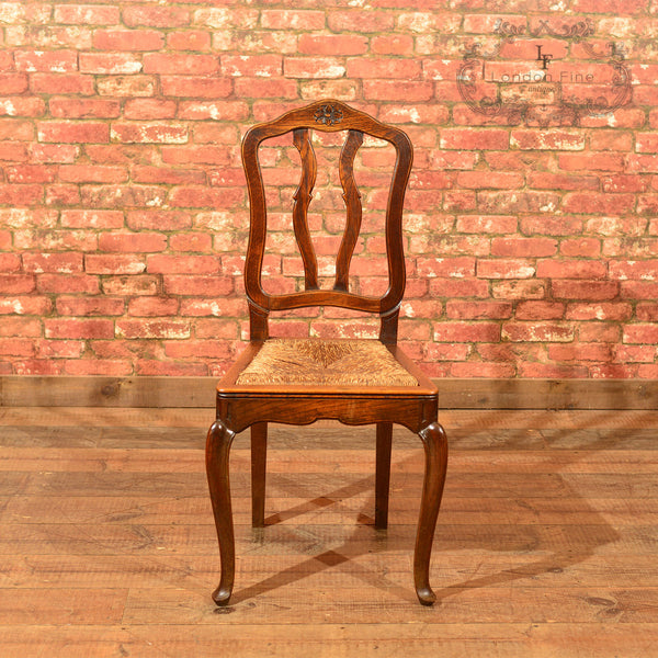 Set of Six C19th French Country Chairs - London Fine Antiques