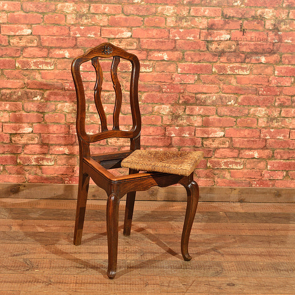 Set of Six C19th French Country Chairs - London Fine Antiques